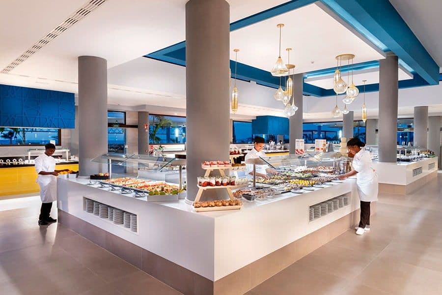 Restaurant at Hotel Riu Palace Boavista