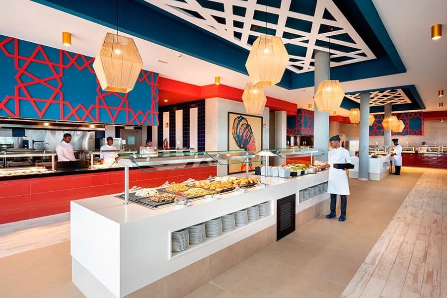 Restaurant at Hotel Riu Palace Boavista
