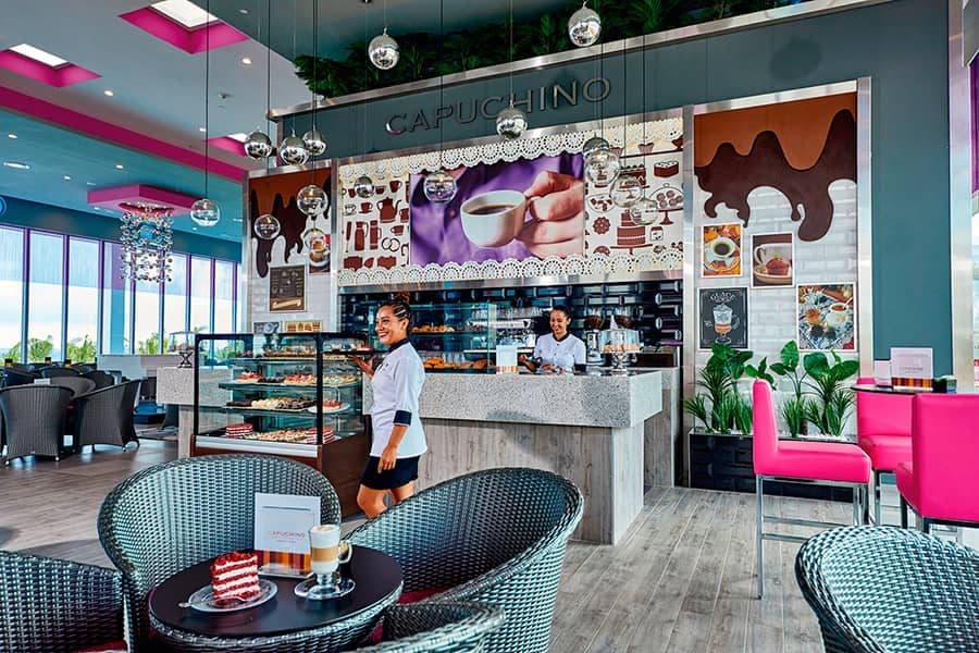 Restaurant at Hotel Riu Palace Costa Mujeres