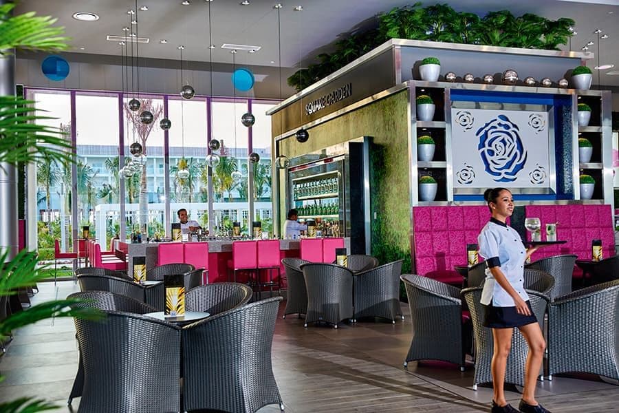 Restaurant at Hotel Riu Palace Costa Mujeres