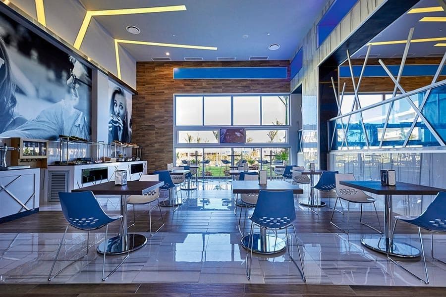 Restaurant at Hotel Riu Palace Costa Mujeres