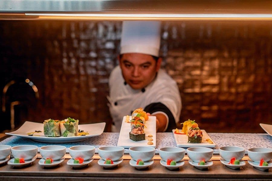 Restaurant at Hotel Riu Palace Kukulkan