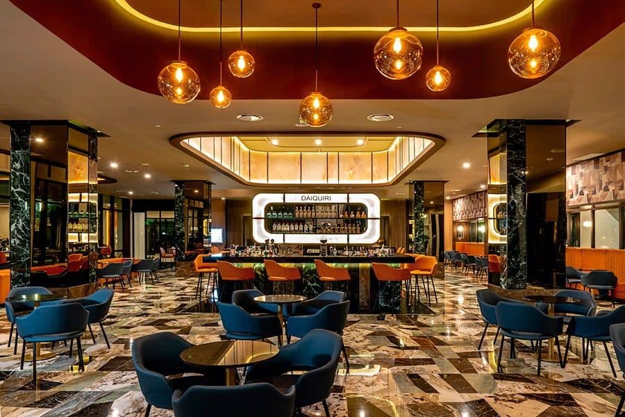 Restaurant at Hotel Riu Palace Kukulkan