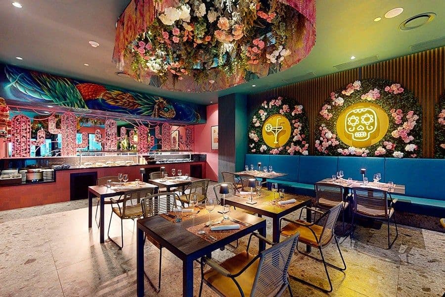 Restaurant at Hotel Riu Palace Kukulkan