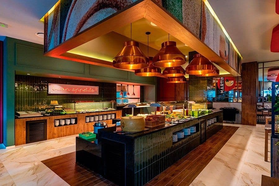 Restaurant at Hotel Riu Palace Kukulkan