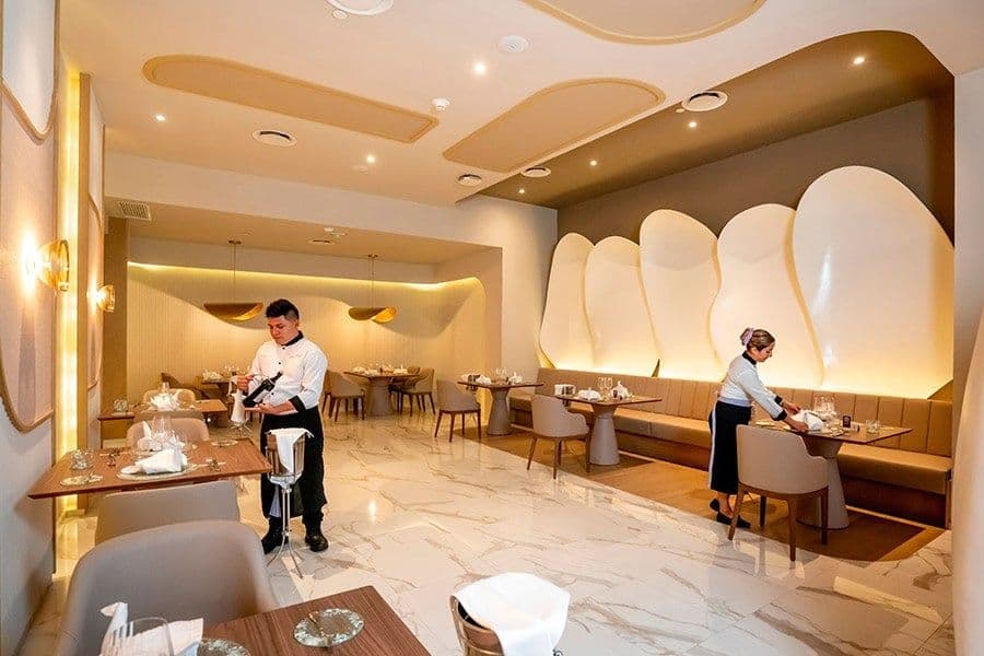 Restaurant at Hotel Riu Palace Kukulkan