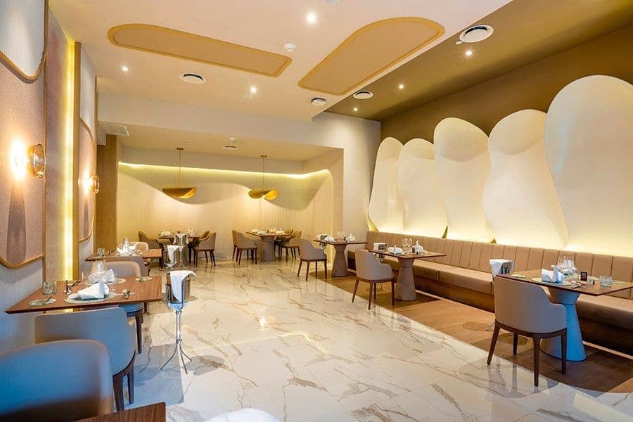 Restaurant at Hotel Riu Palace Kukulkan