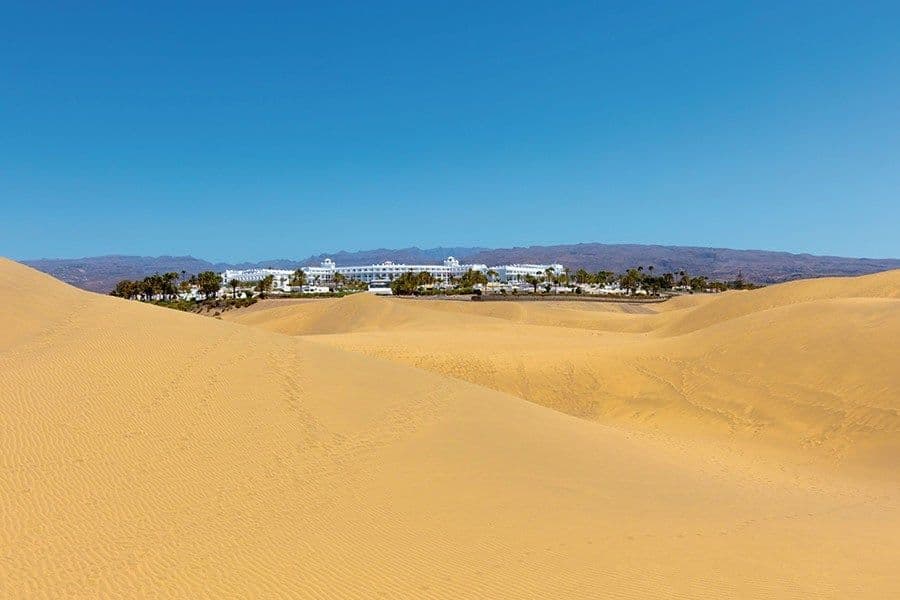 Resort exterior at Hotel Riu Palace Maspalomas