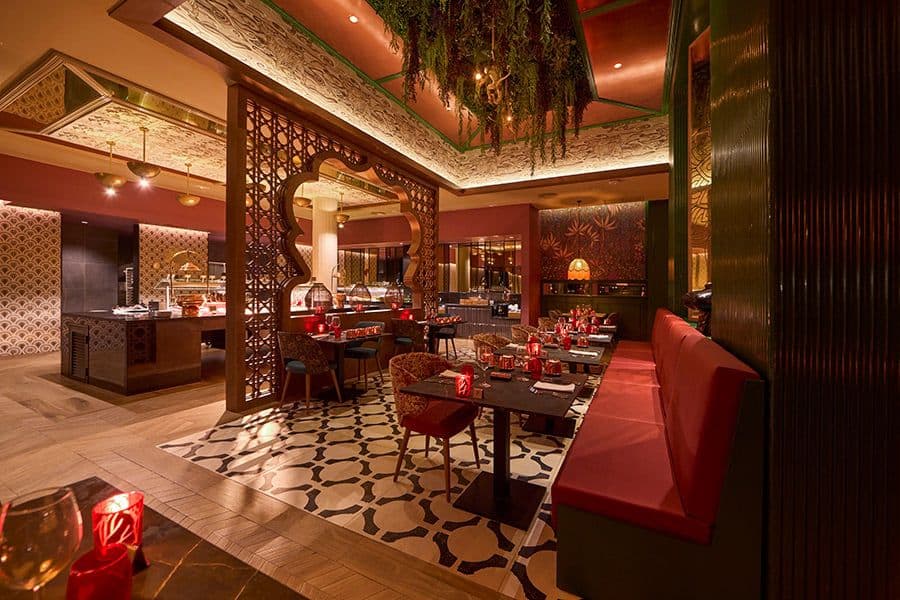 Restaurant at Hotel Riu Palace Mauritius