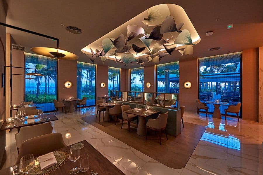 Restaurant at Hotel Riu Palace Mauritius