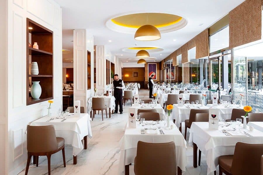 Restaurant at Hotel Riu Palace Oasis