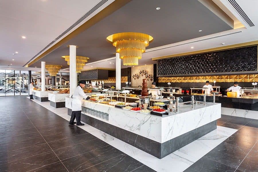 Restaurant at Hotel Riu Palace Oasis