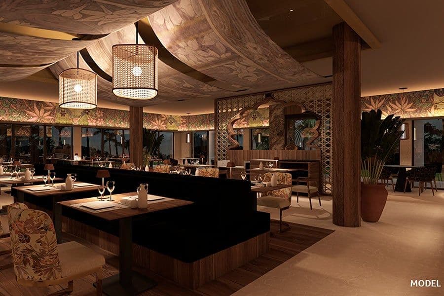 Restaurant at Hotel Riu Palace Phuket