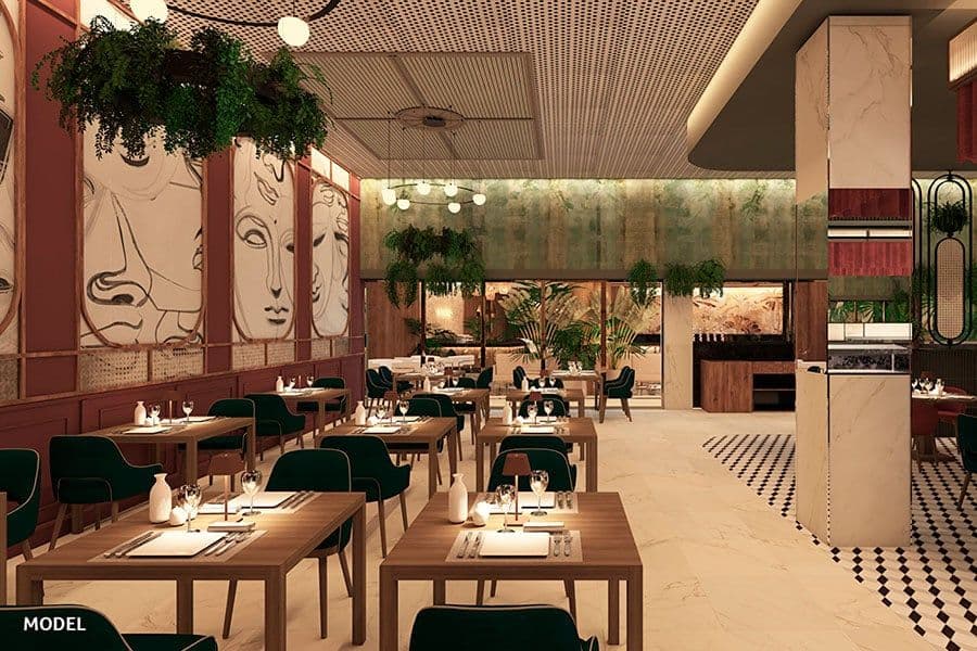 Restaurant at Hotel Riu Palace Phuket