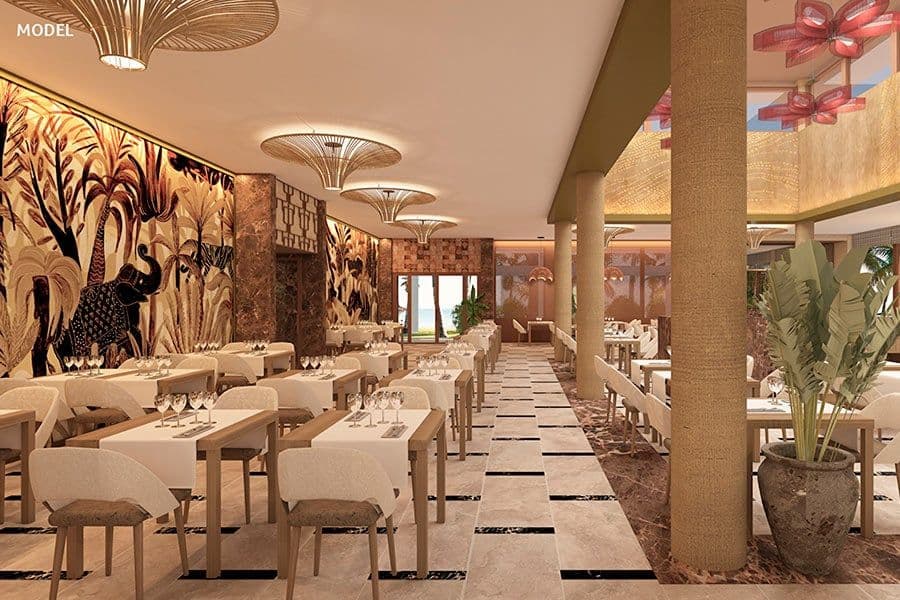 Restaurant at Hotel Riu Palace Phuket