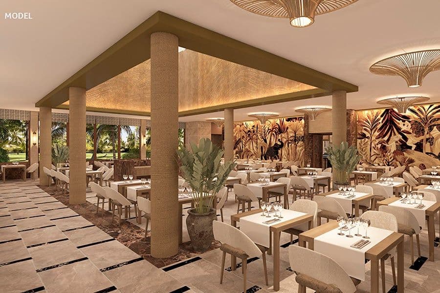 Restaurant at Hotel Riu Palace Phuket