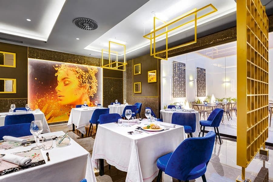 Restaurant at Hotel Riu Palace Santa Maria