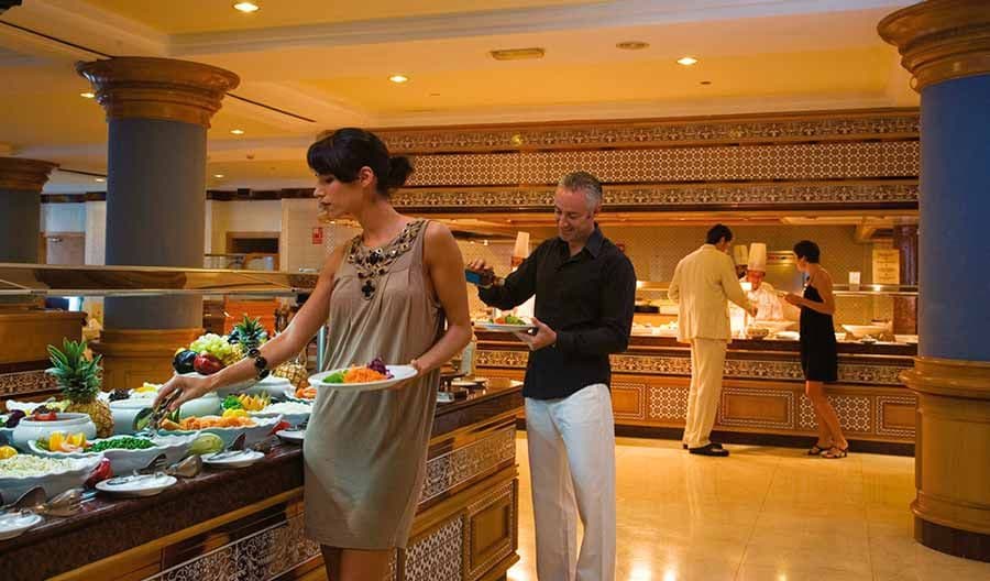 Restaurant at Hotel Riu Palace Tres Islas