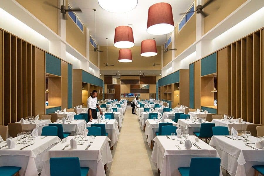 Restaurant at Hotel Riu Palace Tropical Bay