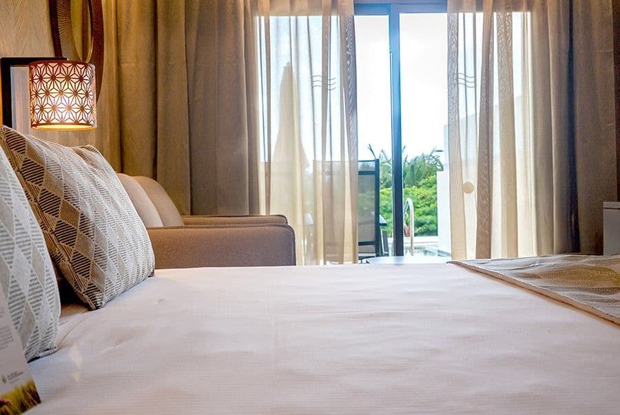 Guest room at Hotel Riu Palace Zanzibar