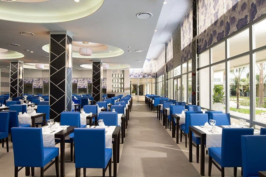 Restaurant at Hotel Riu Reggae