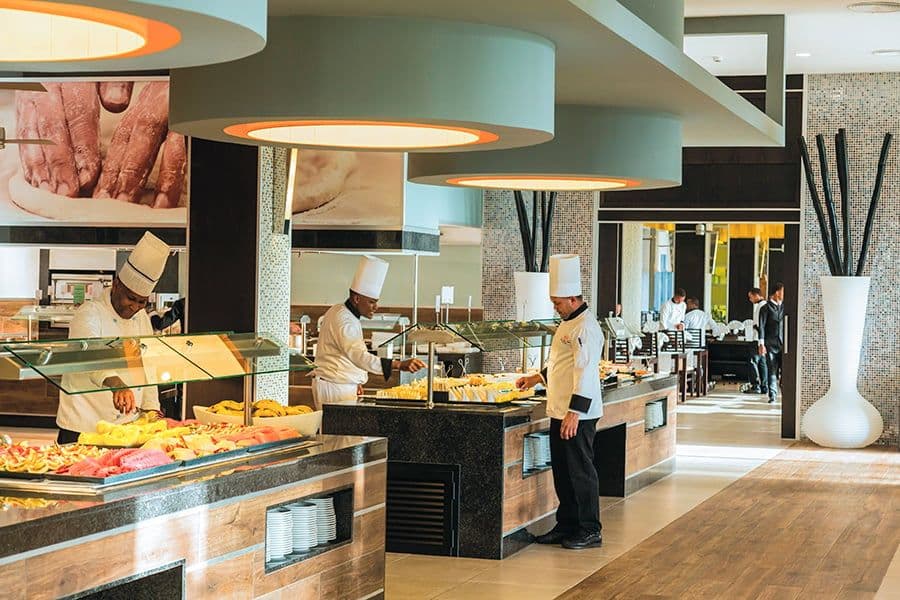 Restaurant at Hotel Riu Republica