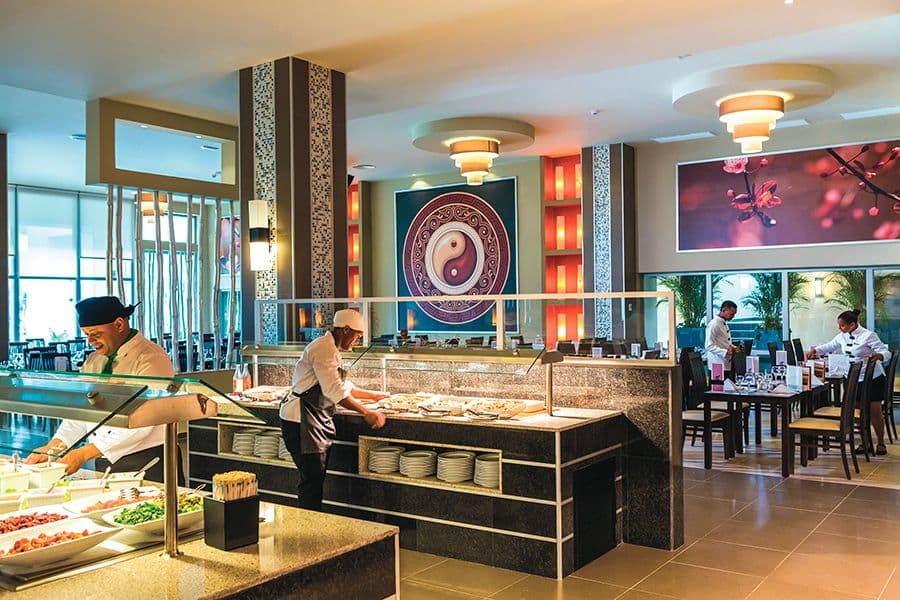 Restaurant at Hotel Riu Republica