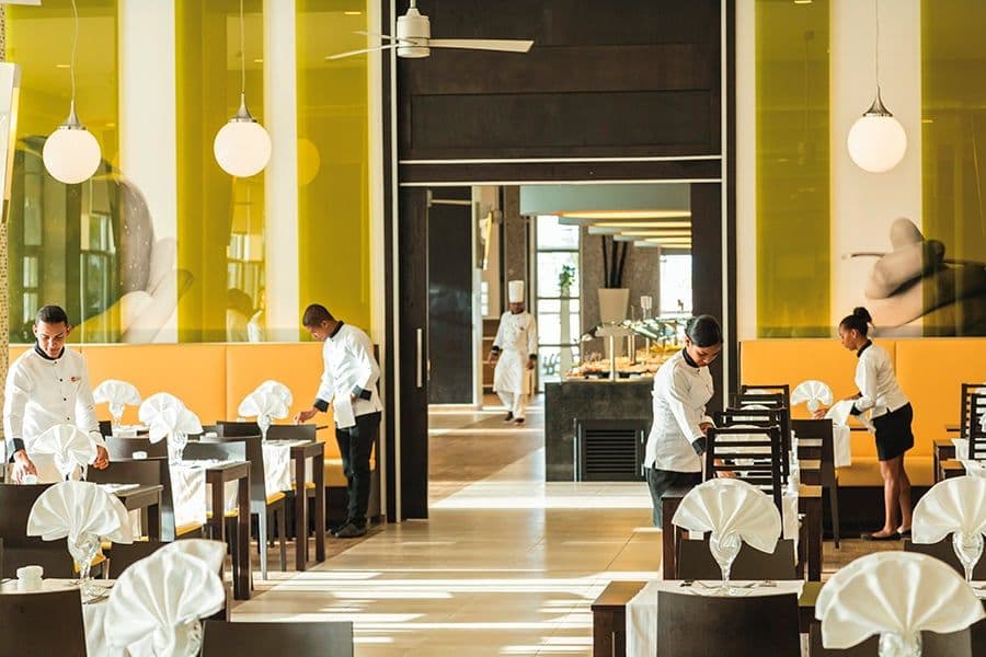 Restaurant at Hotel Riu Republica
