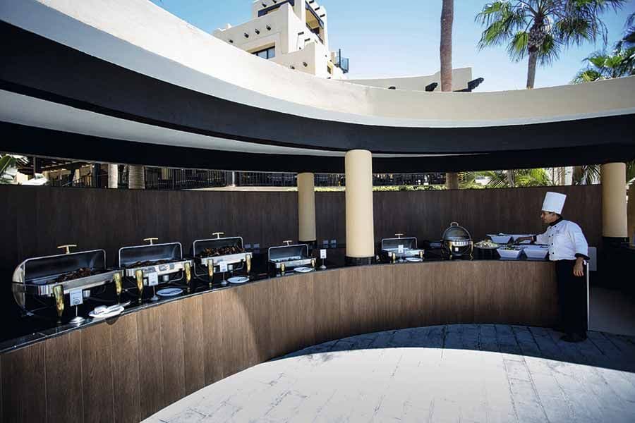 Restaurant at Hotel Riu Santa Fe