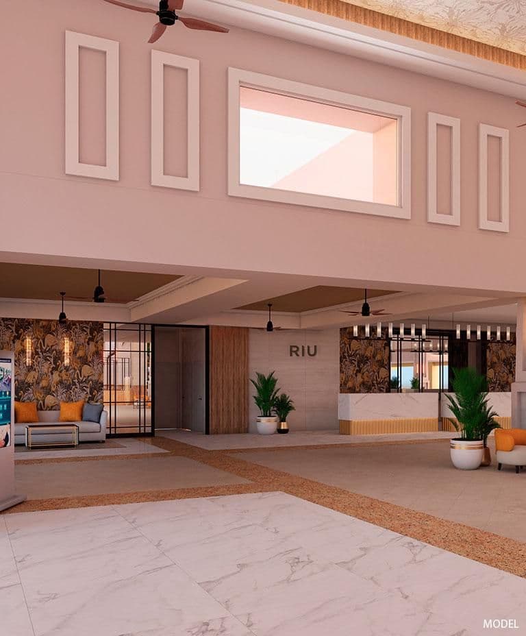 Resort exterior at Hotel Riu Santa Fe