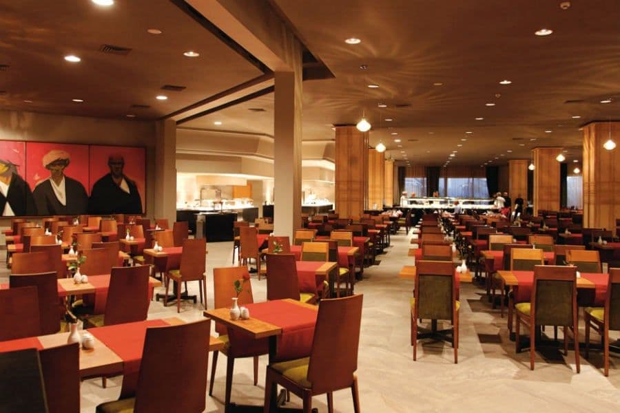 Restaurant at Hotel Riu Tikida Dunas