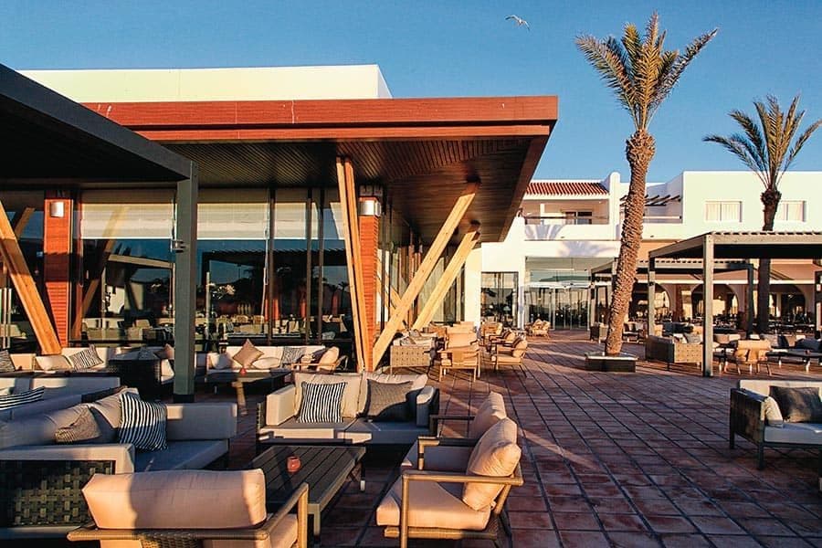 Restaurant at Hotel Riu Tikida Dunas