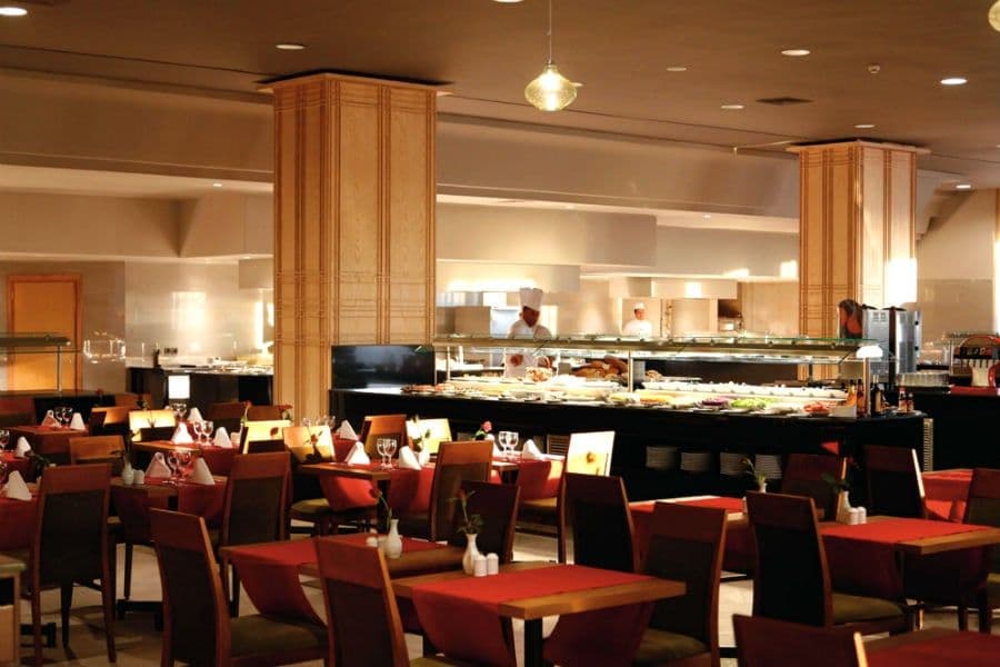 Restaurant at Hotel Riu Tikida Dunas