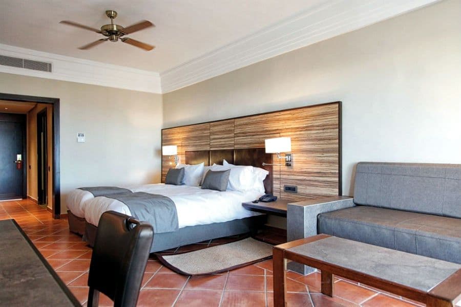 Guest room at Hotel Riu Tikida Dunas