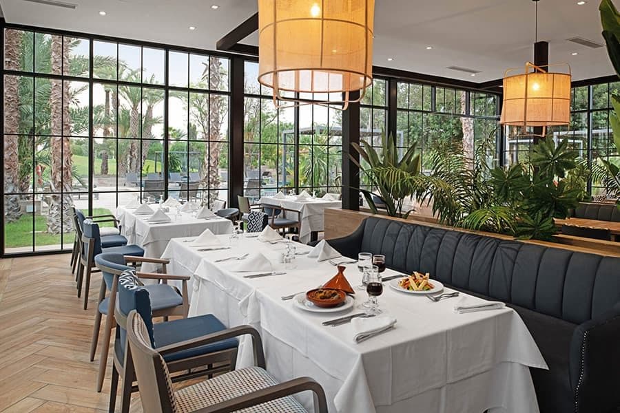 Restaurant at Hotel Riu Tikida Garden