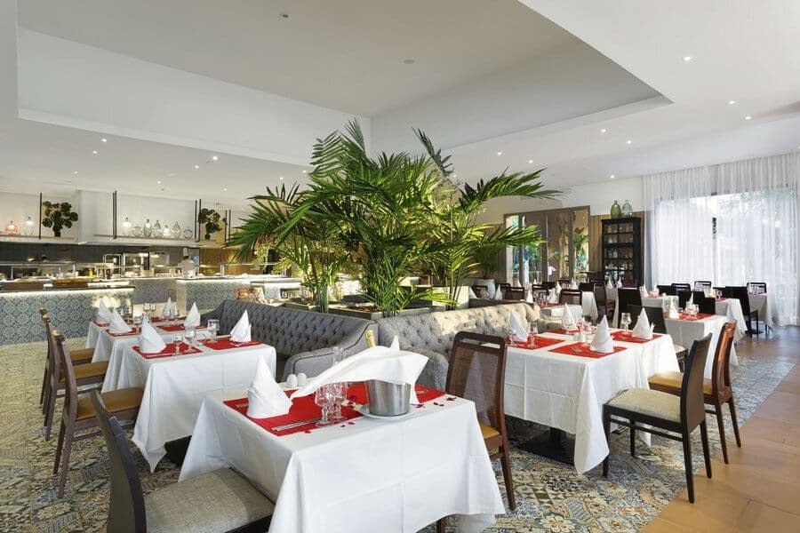 Restaurant at Hotel Riu Tikida Palmeraie