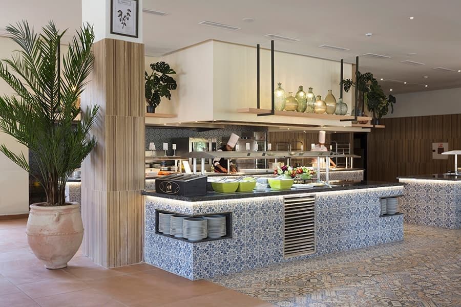 Swimming pool area at Hotel Riu Tikida Palmeraie