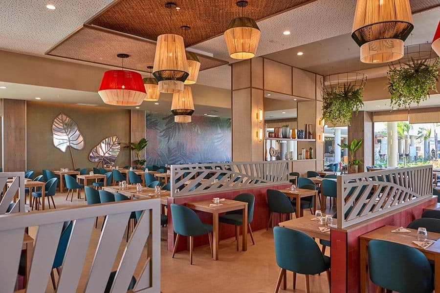 Restaurant at Hotel Riu Turquoise