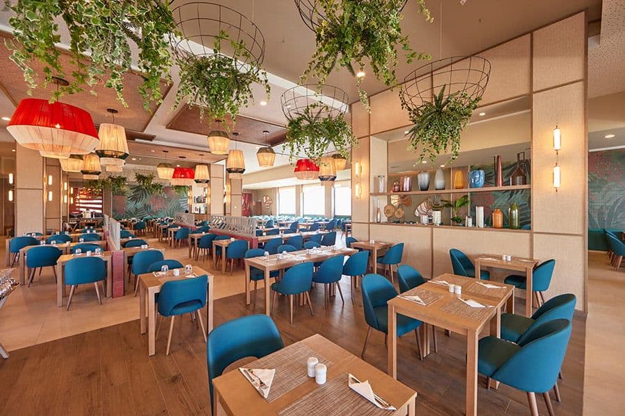 Restaurant at Hotel Riu Turquoise