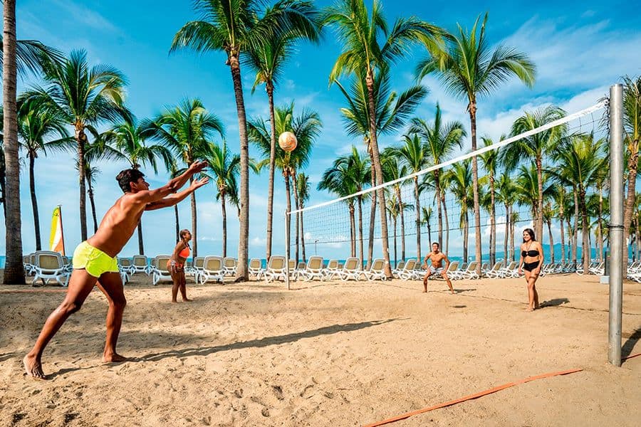 Beach at Hotel Riu Vallarta