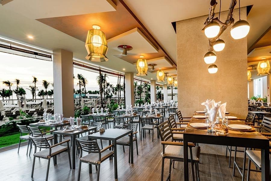 Restaurant at Hotel Riu Vallarta
