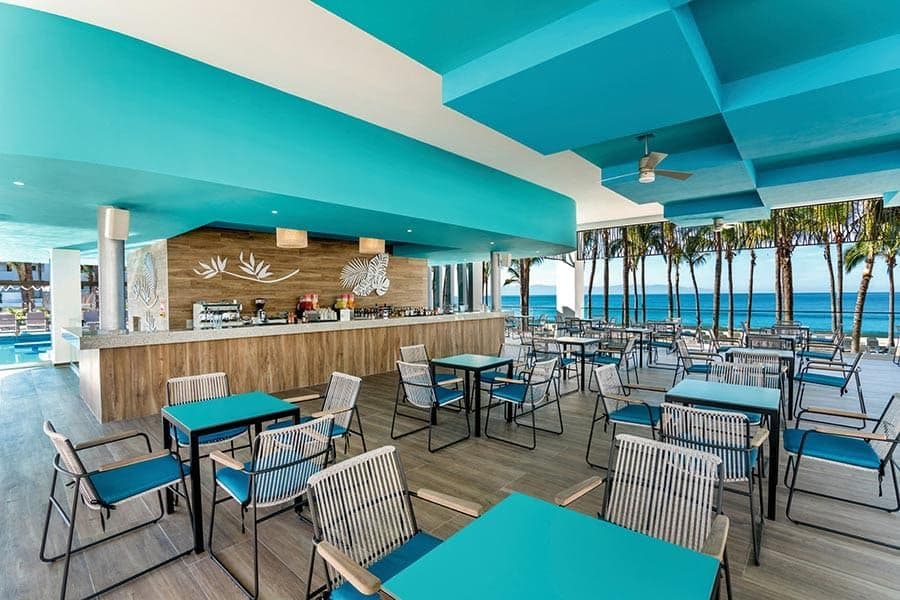 Swimming pool area at Hotel Riu Vallarta