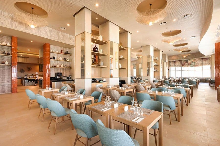 Restaurant at Hotel Riu Ventura