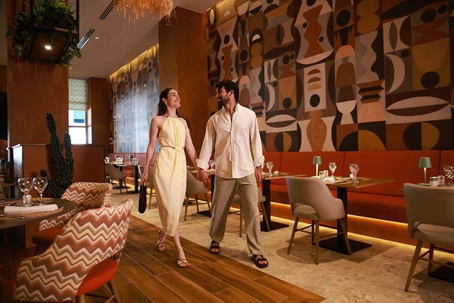 Restaurant at Hotel Riu Ventura