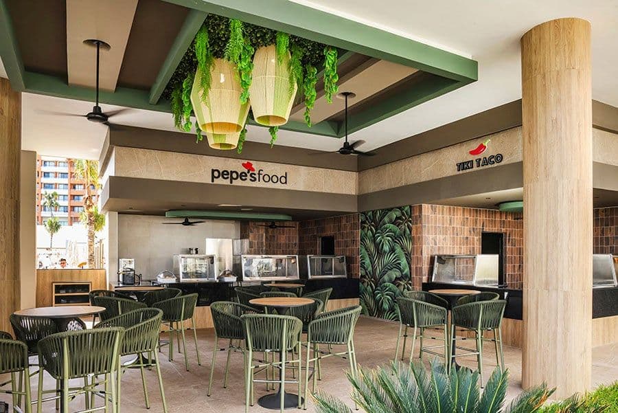 Restaurant at Hotel Riu Ventura