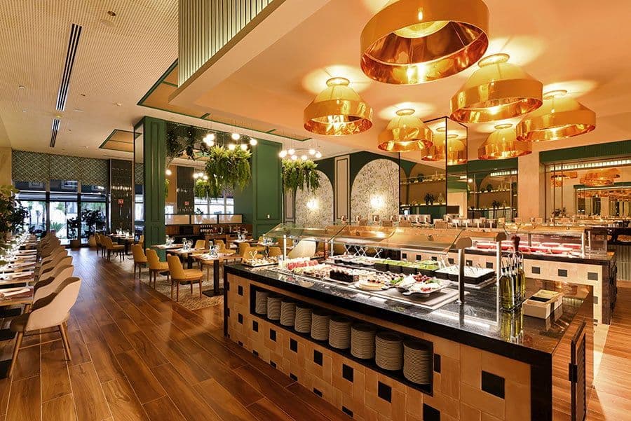 Restaurant at Hotel Riu Ventura