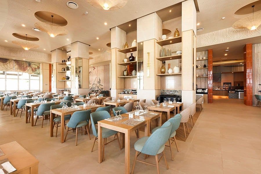 Restaurant at Hotel Riu Ventura