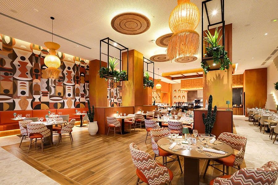 Restaurant at Hotel Riu Ventura