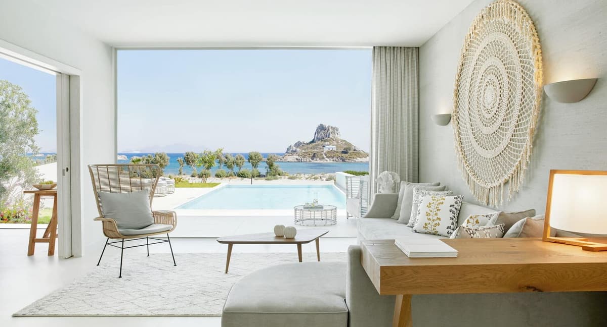 Guest room at Ikos Aria