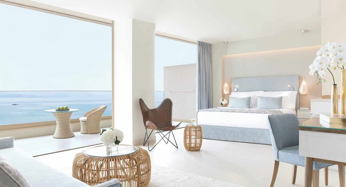 Guest room at Ikos Dassia